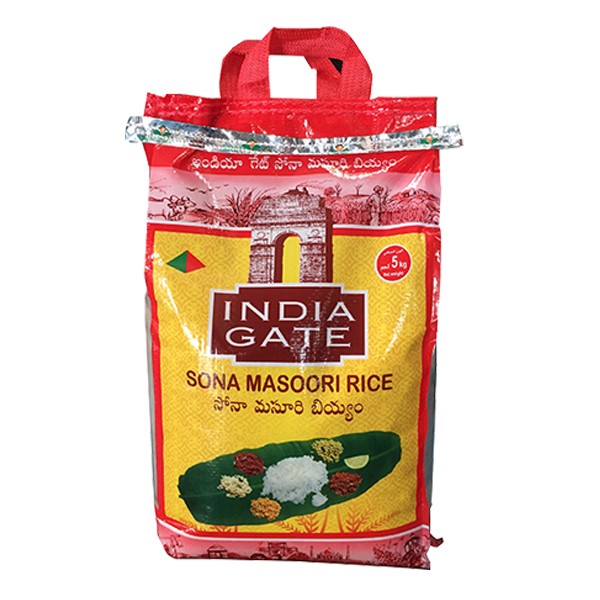 INDIA GATE SONA MASOORI RICE 5 KG