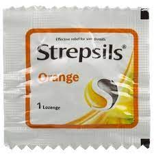 STREPSILS ORANGE LOZENGES