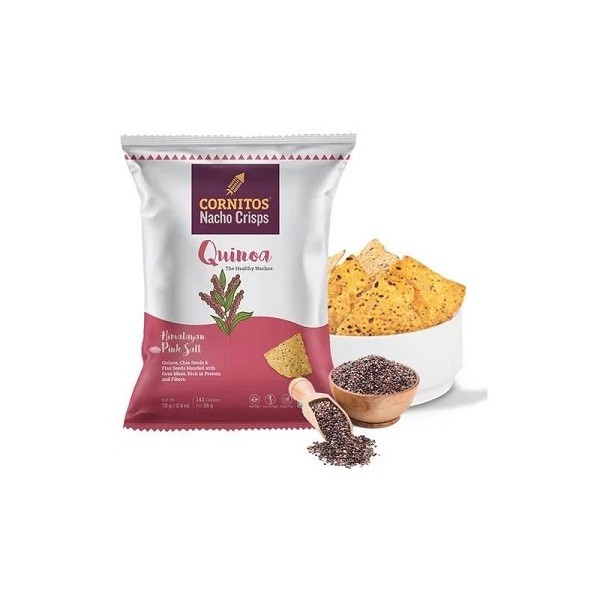 NACHO CRISP QUINOA  70 GM