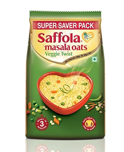 SAFFOLA OATS VEGGY 400 GM