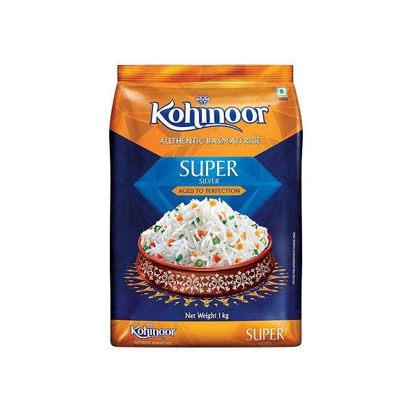 KOHINOOR SILVER SUPER BASMATI RICE  1 KG