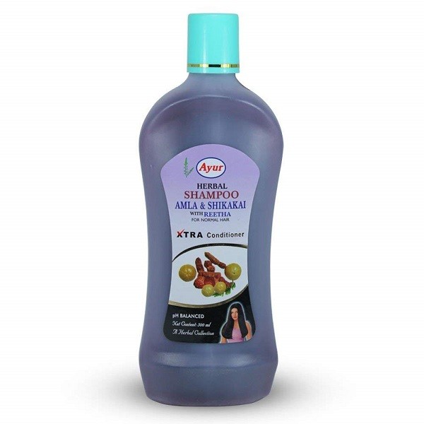 AYUR SHAMPOO AMLA & SHIKAKAI  500 ML