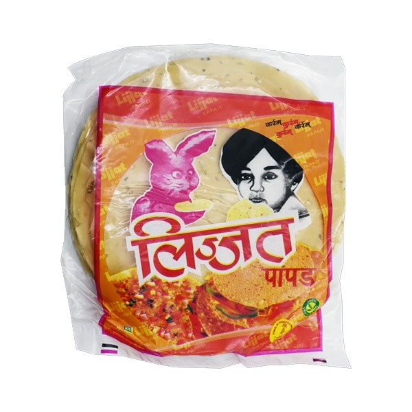 LIJJAT MOONG WITH PEPPER 50% +50% MOONG 200 GM