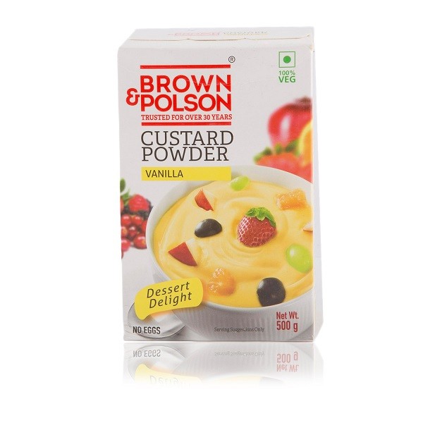 BROWN & POLSON  CUSTARD  500 GM